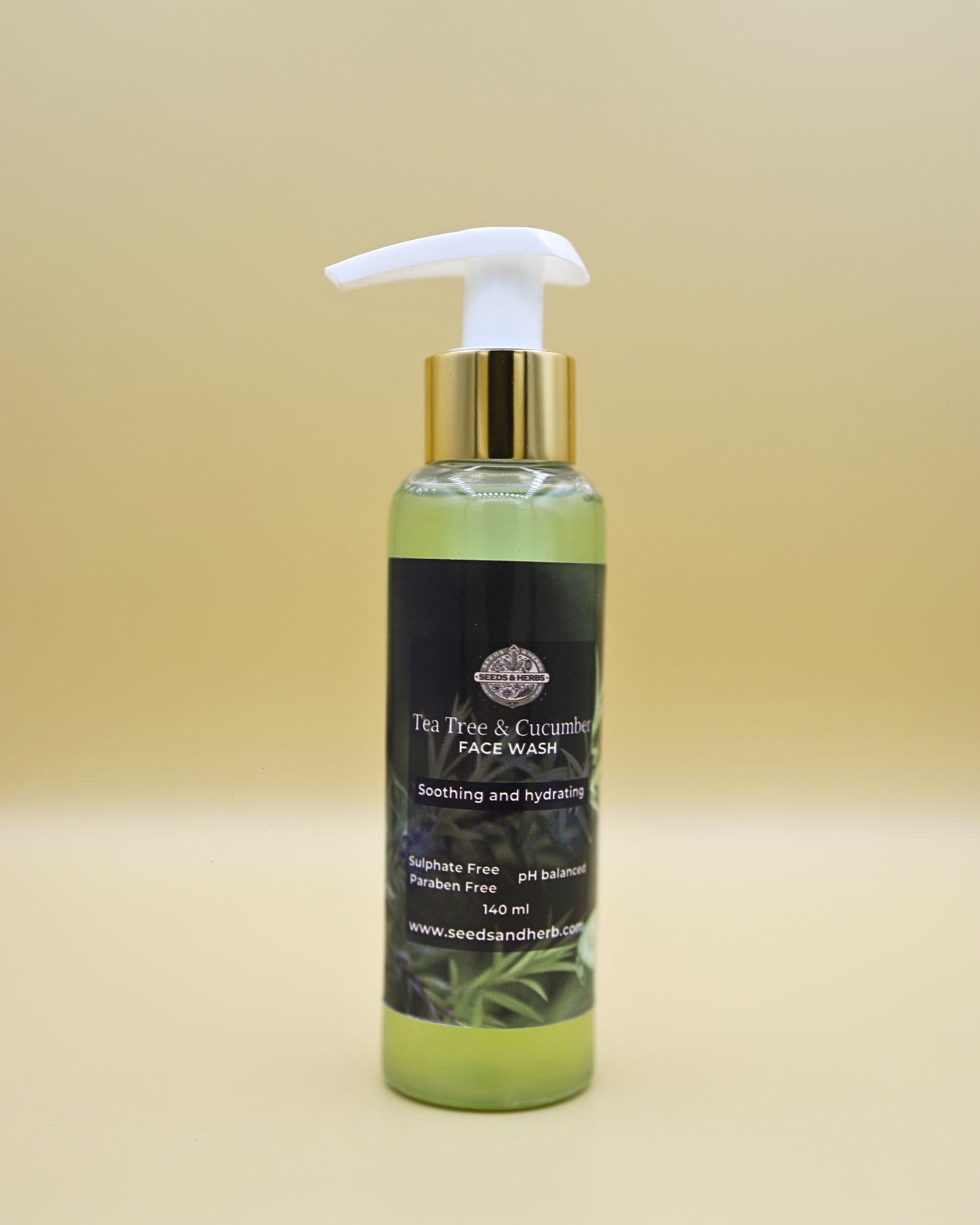 Tea Tree & Cucumber Face Wash